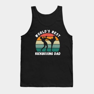 World's Best Kickboxing Dad Tank Top